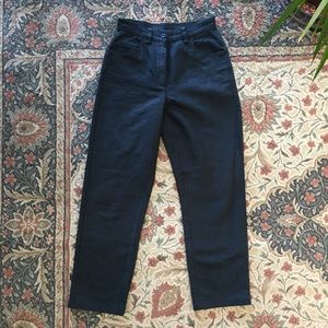 Liz Claiborne vintage linen ankle pants breezy